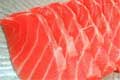 Salmon sashimi